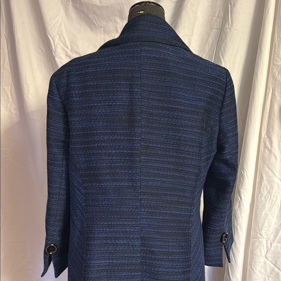 Mary Kay by T Winhill Blue Tailored Blazer with Notched Lapel - Picture 5 of 12